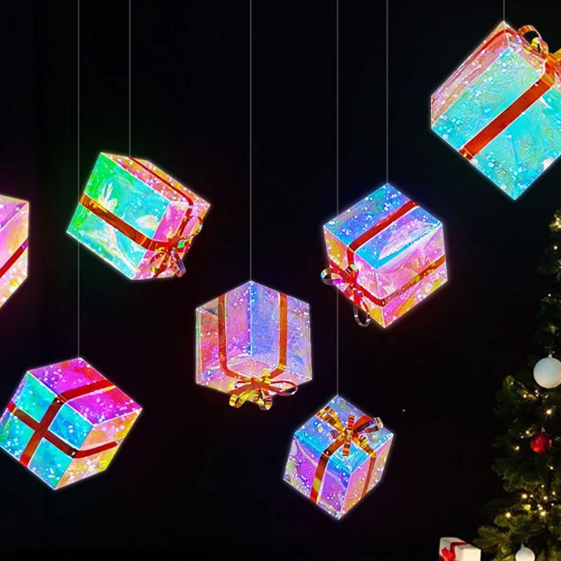 幻彩礼盒圣诞装饰挂饰