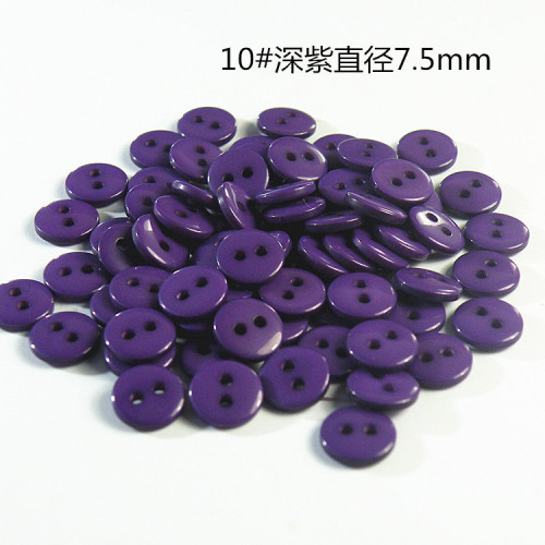 Color Button Painting Material Package Candy Color Children Button Flower round Baby Button Small Twist Button