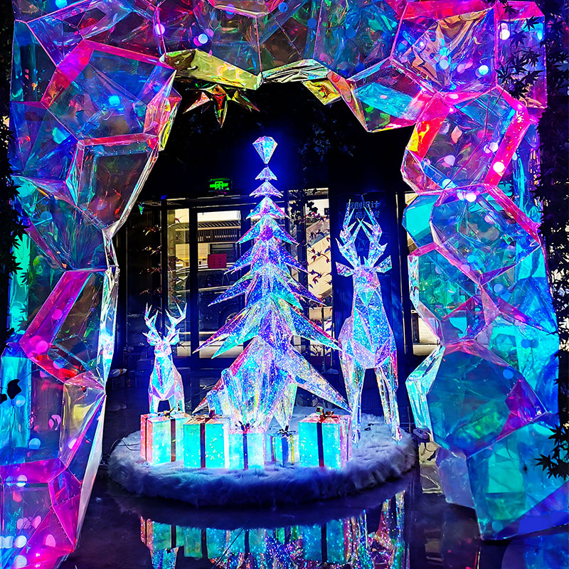 幻彩圣诞树圣诞节装饰摆件