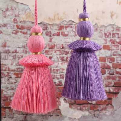 princess style cotton thread tassel pendant super fairy bohemian ornament pendant tassel yunnan korea female accessories ornament pendant