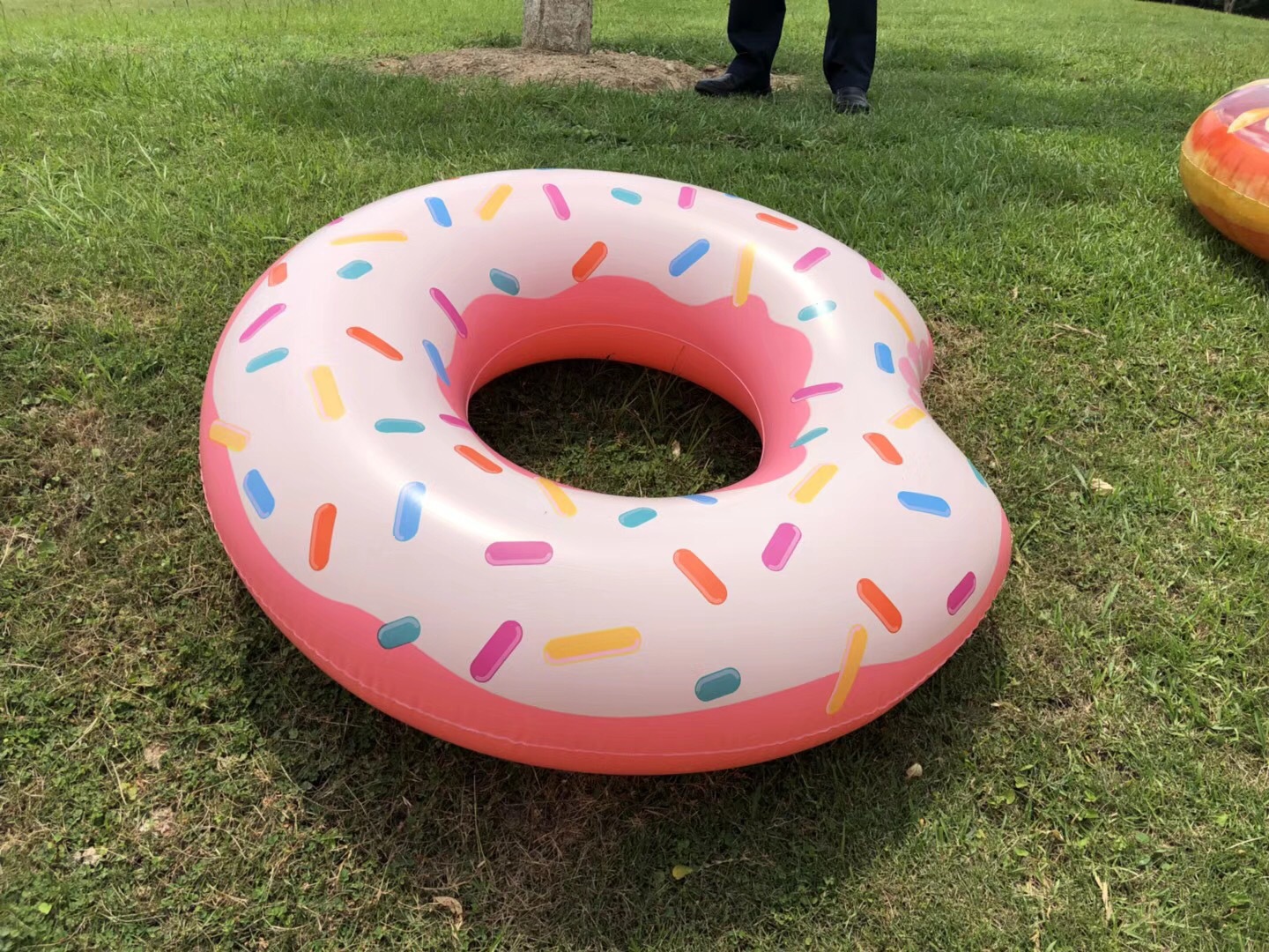 美国INTEX56265 甜甜圈泳圈 游泳圈 充气浮圈