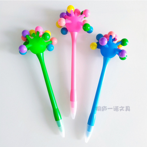 Supply Multi-Bead Ballpoint Pen Luminous Beads Advertising Toys Ballpoint Pen Customization