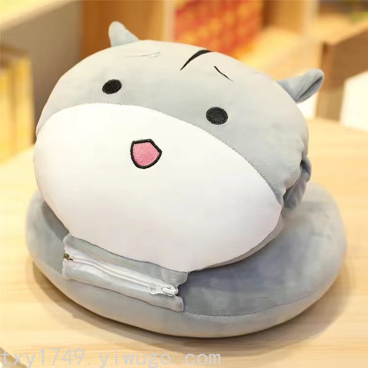 厂家直销趴睡枕学生办公室趴桌子睡午休枕头靠垫暖手抱枕多功能