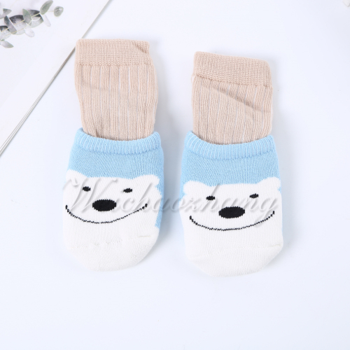 Winter Indoor Baby Toddler Cold Soft Bottom Baby Socks Set Cartoon Style Cotton Socks Floor Socks Set 