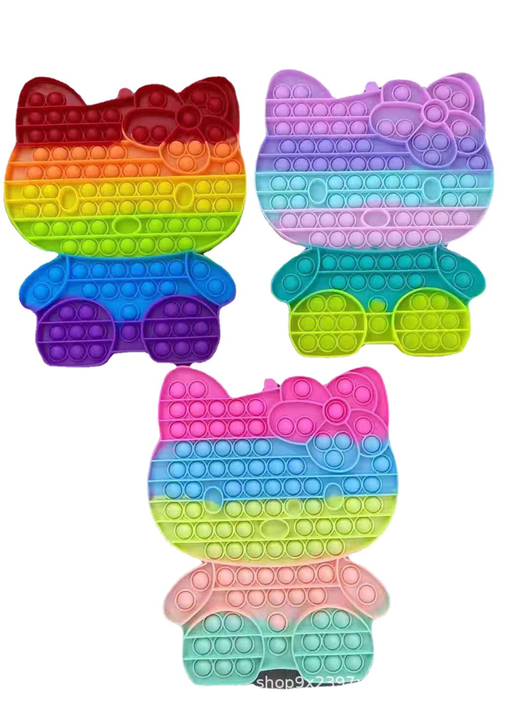 跨境爆款灭鼠先锋益智减压泡泡玩具儿童玩具大号硅胶时尚减压