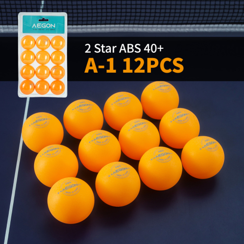Two-Star Table Tennis ABS 12 Pack