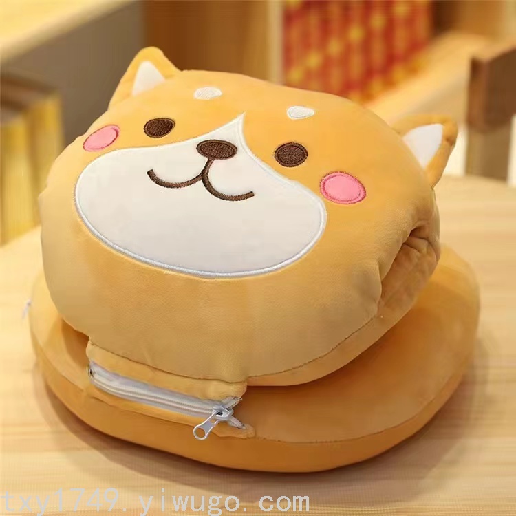 厂家直销趴睡枕学生办公室趴桌子睡午休枕头靠垫暖手抱枕多功能