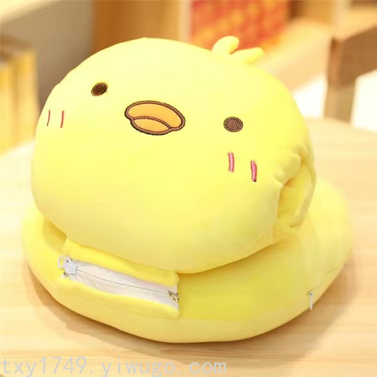 厂家直销趴睡枕学生办公室趴桌子睡午休枕头靠垫暖手抱枕多功能