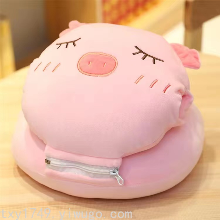 厂家直销趴睡枕学生办公室趴桌子睡午休枕头靠垫暖手抱枕多功能