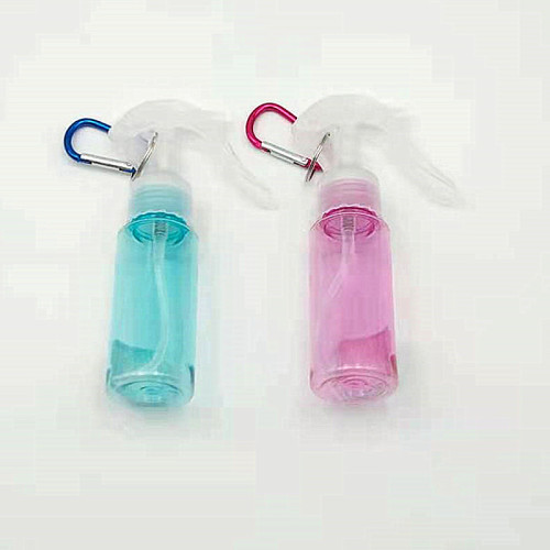 Popular Online with Small Hanging Buckle Pink Blue Transparent Spray Bottle Makeup Water Small Spray Bottle Fine Mist Small Watering Can Beauty Liquid 