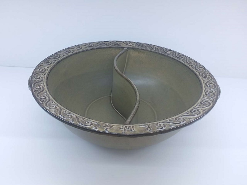 干烧800度不裂铜鼎鸳鸯锅砂锅焖锅土锅