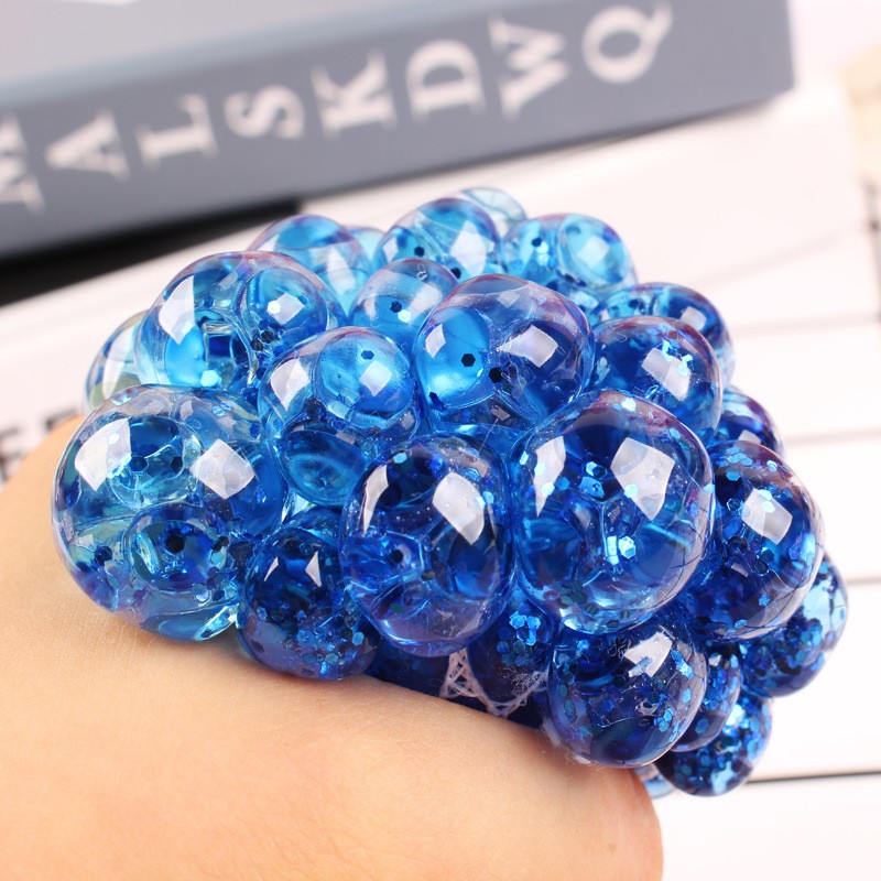 减压发泄葡萄球七彩珠子创意解压古怪捏捏乐直销小玩具儿童礼物