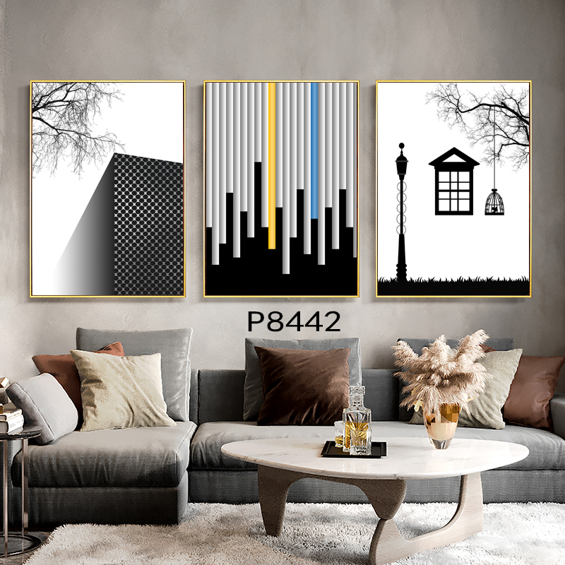 组合花卉抽象风景油画壁画装饰画相框布画装饰字画挂画装饰工艺