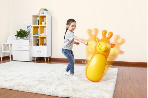 Bestway沙袋拳击沙包充气不倒翁动物3款儿童玩具大号91厘米