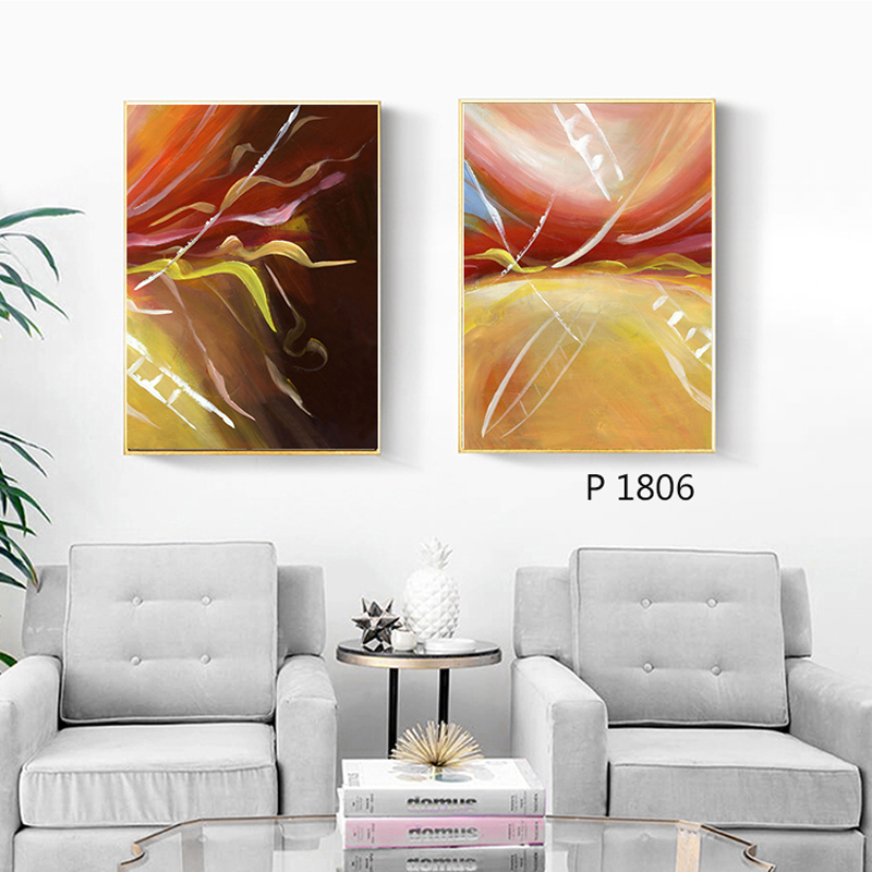 建筑风景油画壁画装饰画相框布画装饰字画挂画装饰工艺沙发床头