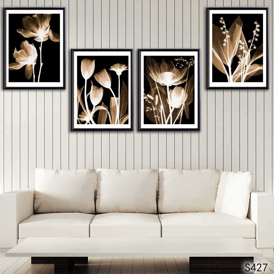 组合花卉抽象风景油画壁画装饰画相框布画装饰字画挂画装饰工艺