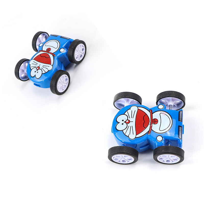 叮当猫双面惯性车地摊玩具儿童玩具