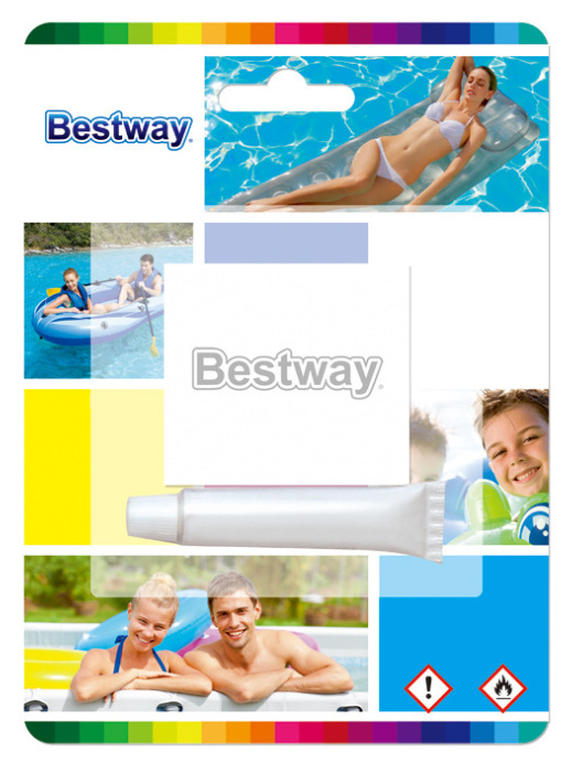 Bestway充气床垫船玩具游泳池修补胶 修补片
