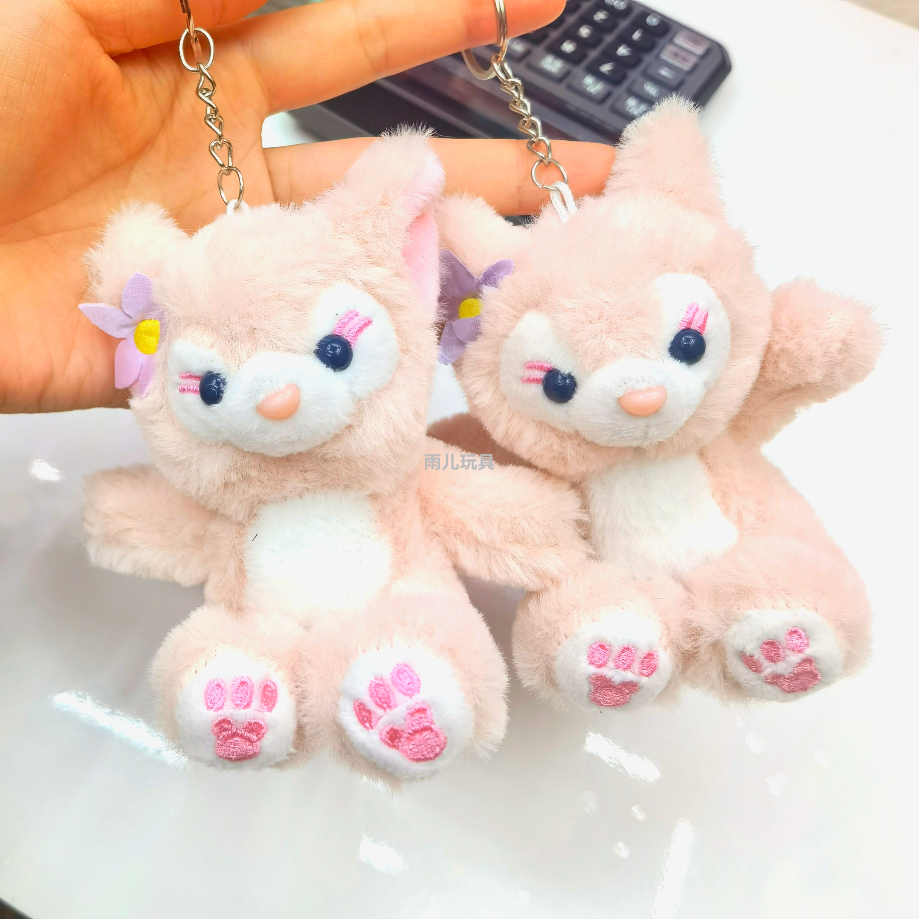毛绒玩具公仔挂件玲娜贝儿填充毛绒玩具包挂件钥匙扣卡通挂件贝儿