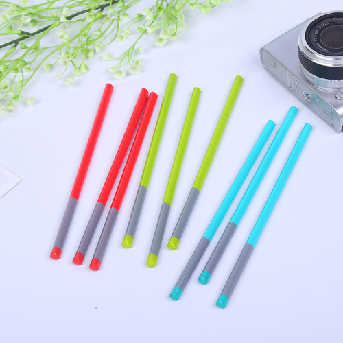 triangle rod fluorescent paint stick softening wood hb pencil student exam writing pen children art drawing sketch lead