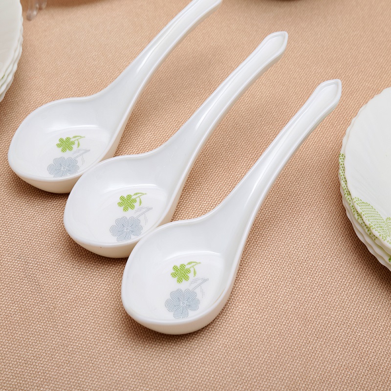 白玉瓷钢化玻璃勺子