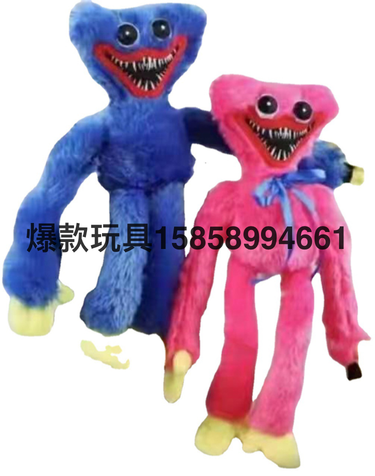 现货新品poppy playtime毛绒波比公仔玩具游戏周边公仔圣诞礼物