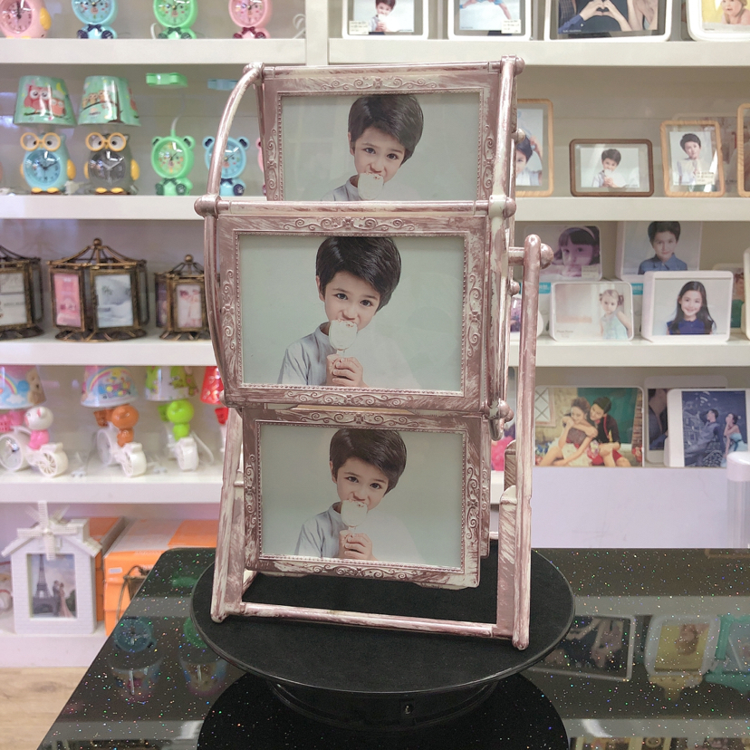 相框画框浩涛相框HT9999花纹玫瑰摩天轮5寸6框