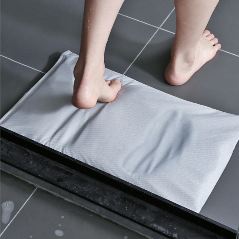 一件代发 硅藻土吸水软脚垫 日本浴