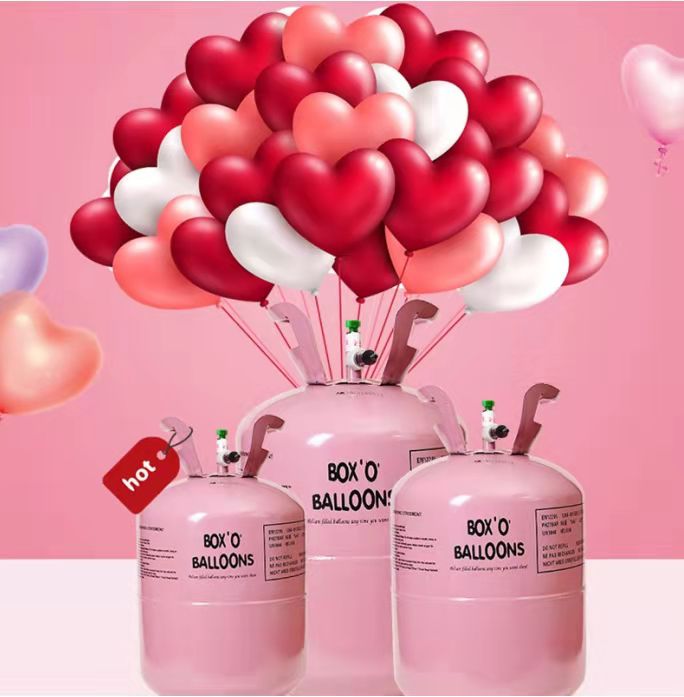 家用氦气罐飘空打气筒氮气大小瓶婚房装饰生日布置氢气替代充气机