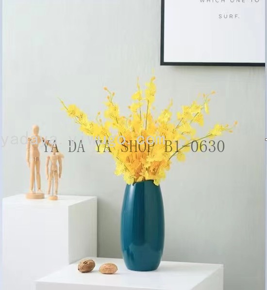 现代简约陶瓷花瓶创意咖啡厅花店展花花器软装家居饰品