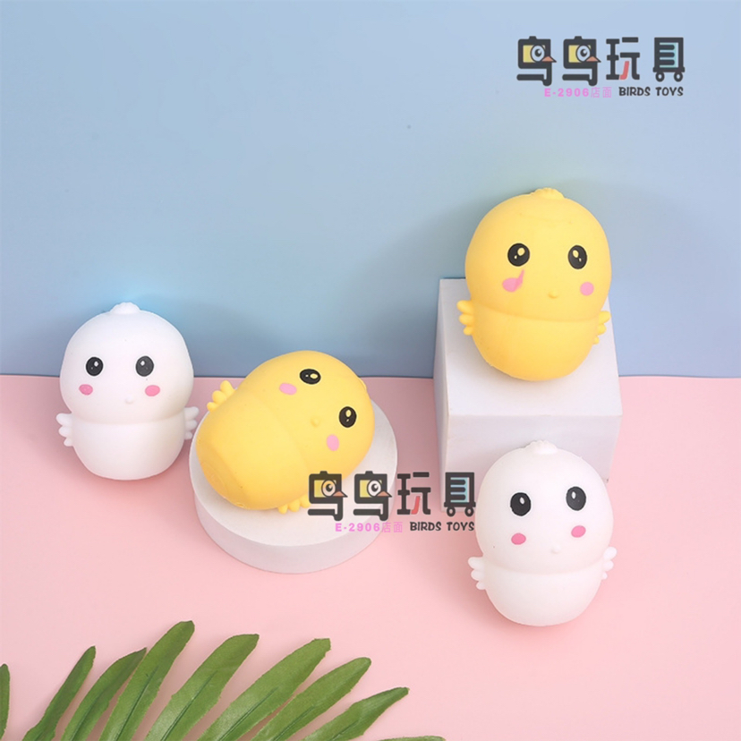 新款解压玩具仿真小鸡创意有趣捏捏乐发泄解压整蛊玩具现货批发