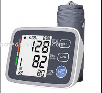 源头工厂全自动上臂式电子血压计血压表血压监测仪器外贸现货批发