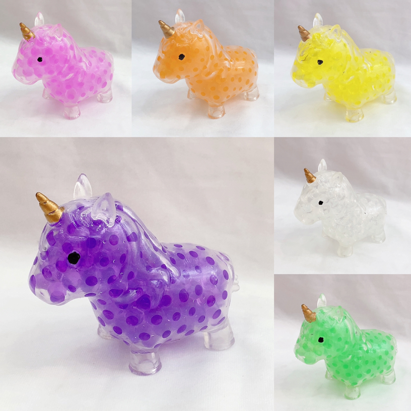 新奇特搞怪整人独角兽挤压发泄球 挤压发泄解压玩具独角兽捏捏乐