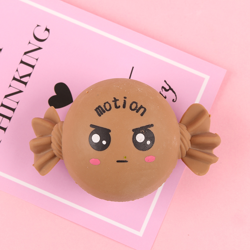 新款糖果发泄彩虹七色珠子减压 发泄球 解压捏捏乐玩具厂家批发