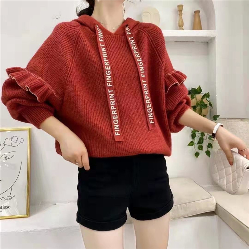 特价女装库存尾货女装冬季短款包芯纱毛衣百搭上衣外穿库存批发