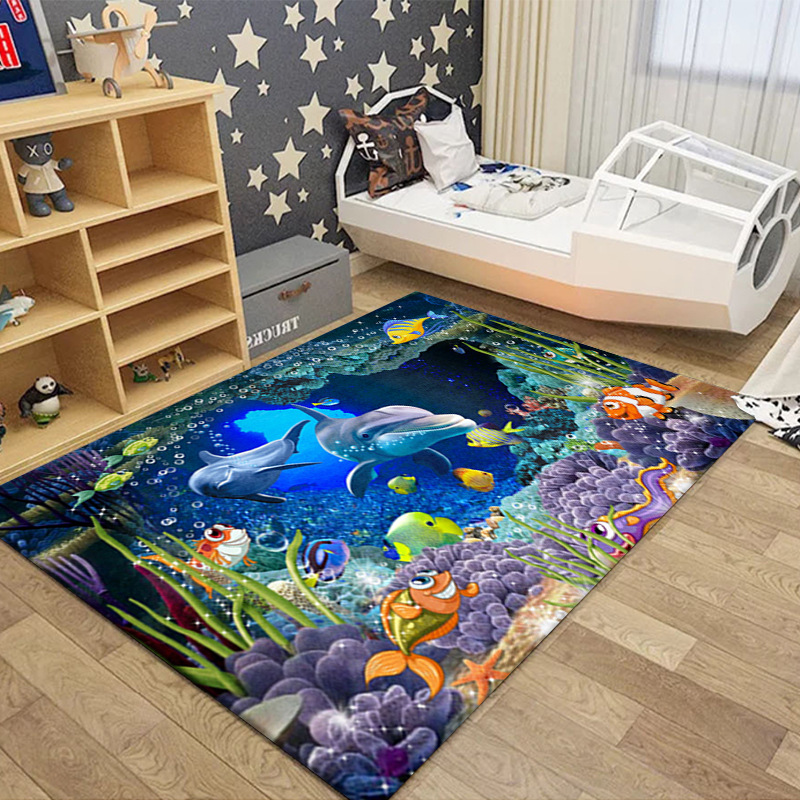 地毯 家居客厅沙发地垫 酒店民宿装饰动物卧室床边地毯