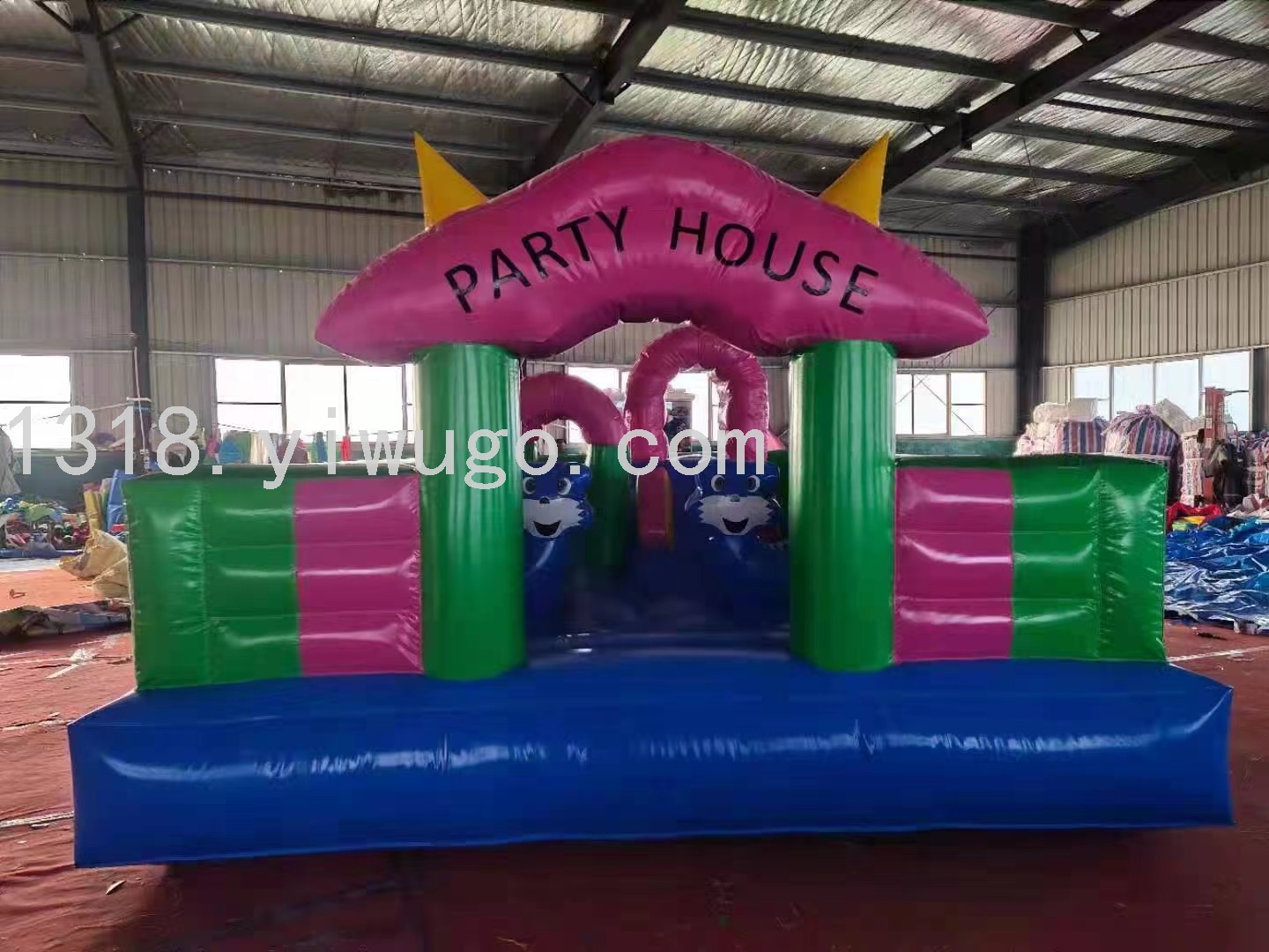 义乌厂家直销充气玩具充气城堡淘气堡充气滑梯水池充气跳床蹦蹦床