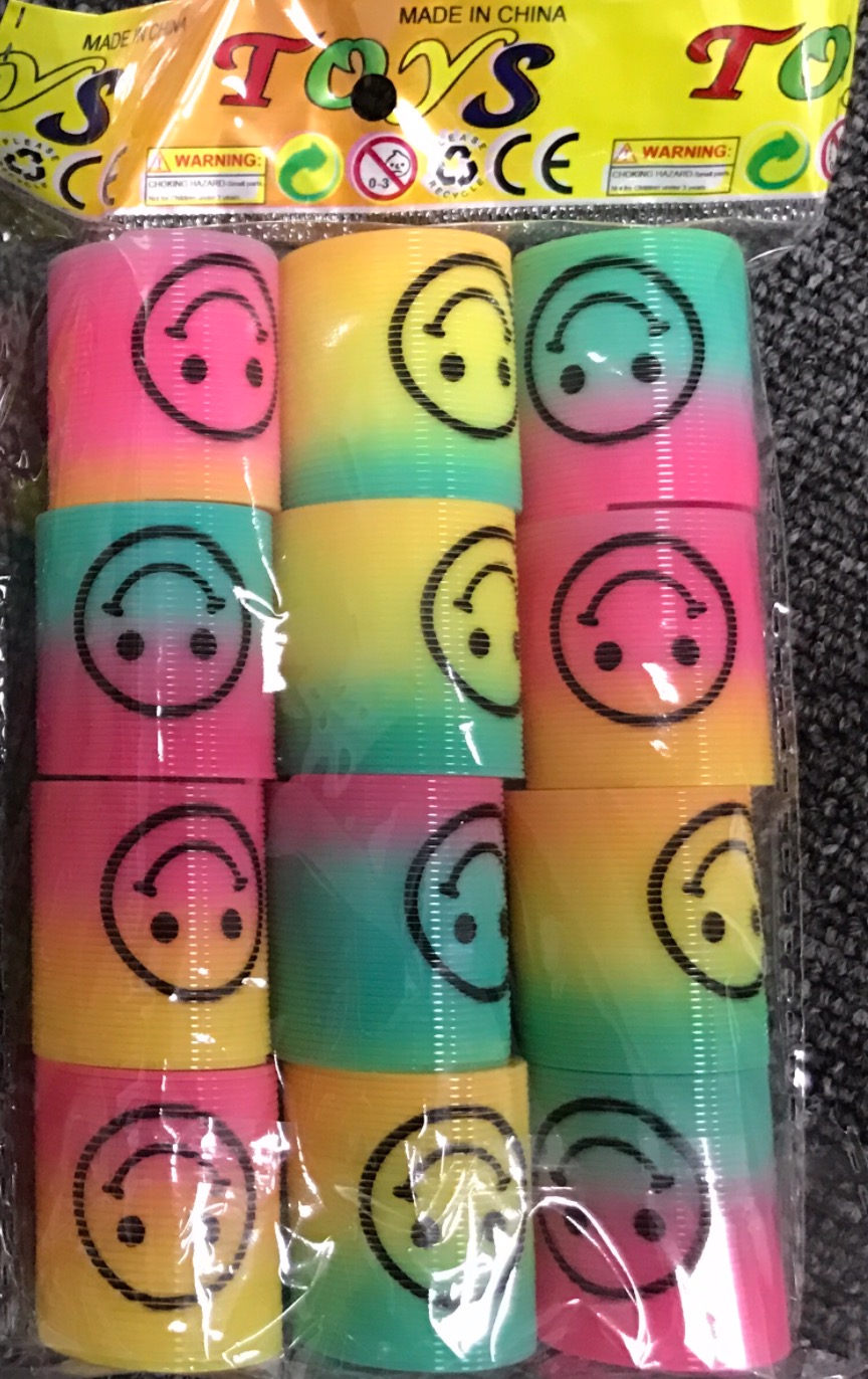 新款opp袋装儿童魔力彩虹圈益智玩具叠叠乐弹力拉环渐变男宝女宝