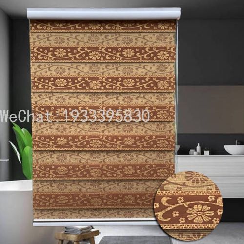 shading soft gauze curtain new jacquard living room bedroom kitchen shutter toilet blinds customized curtain manufacturers