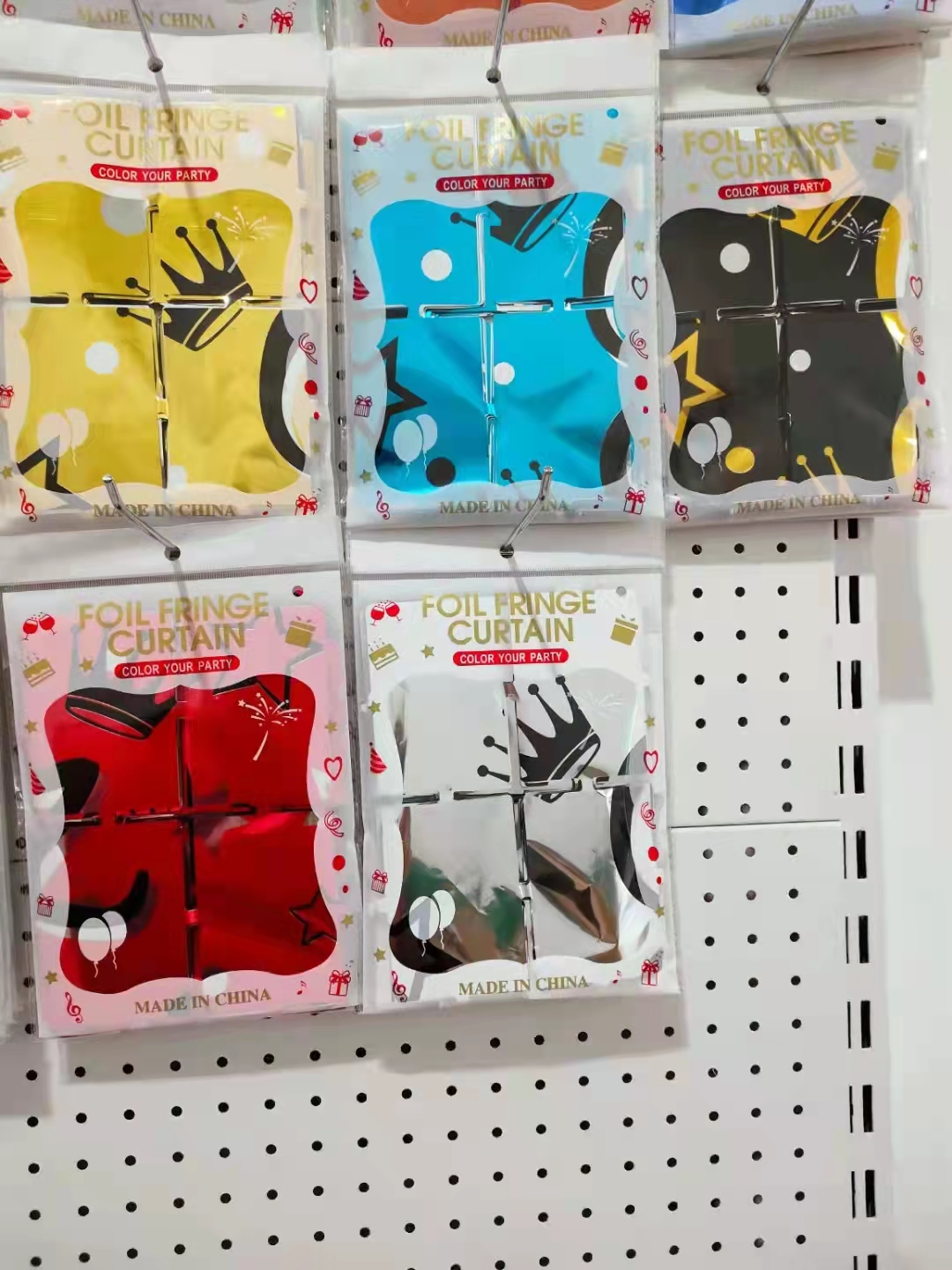 2米*1米背景西语雨丝帘