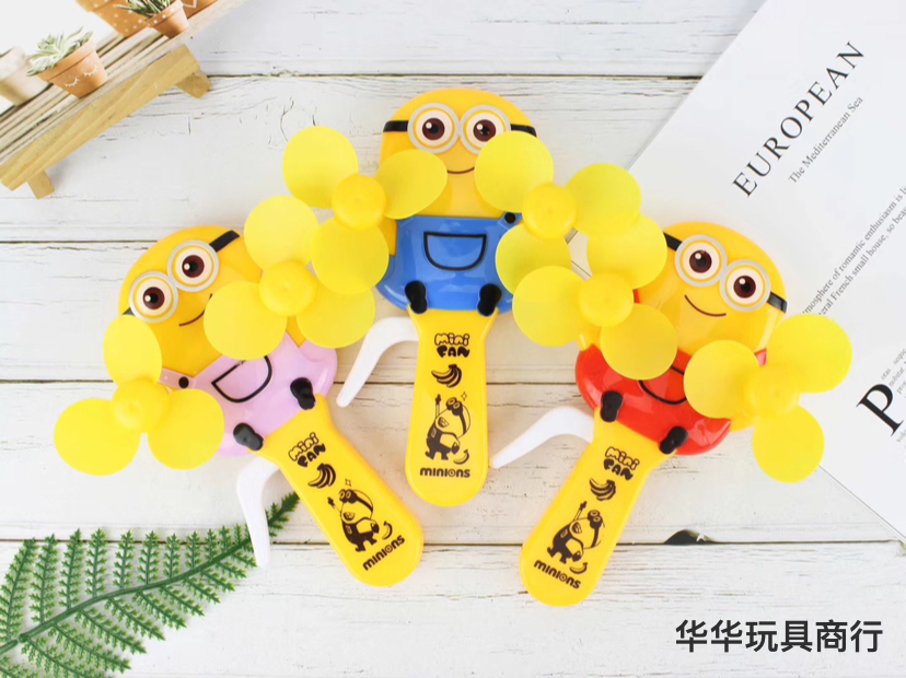 热卖眼镜小双头手压风扇 手持迷你双头手压小风扇  双头手压风扇