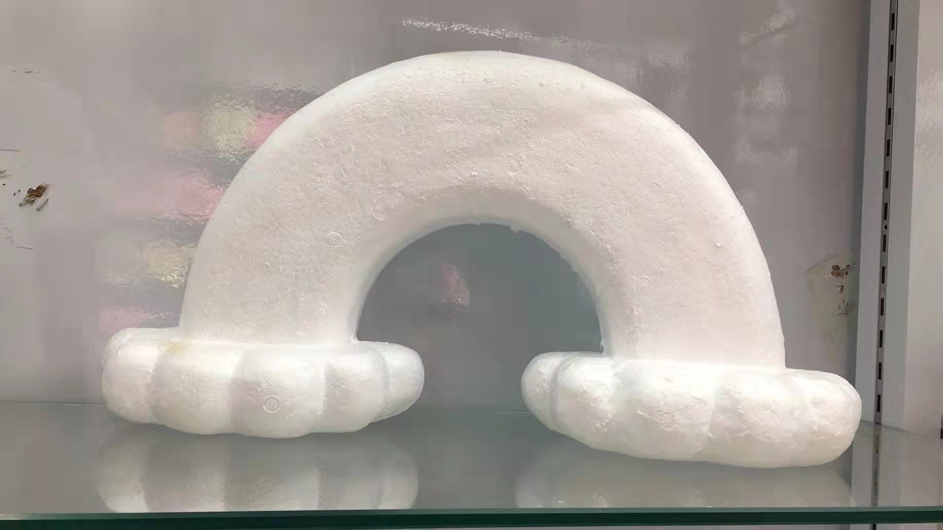 泡沫蛋泡沫球DIY手工材料圣诞复活节用泡沫彩虹