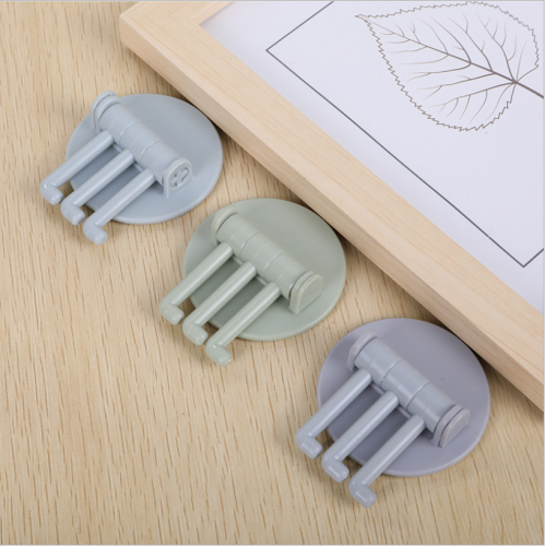 Factory Direct Sales Suction Wall Hook Dormitory Stick Hook Household Punch-Free behind the Kitchen Door Paste Hook Small Sticky Hook