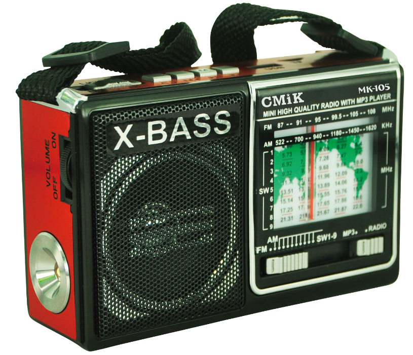 仿古多波段收音机MK-105U