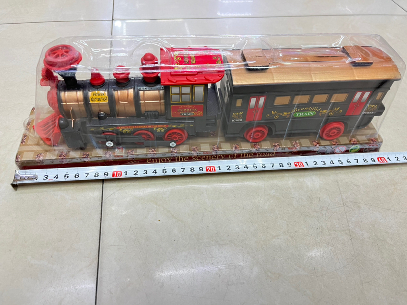 新款惯性复古火车