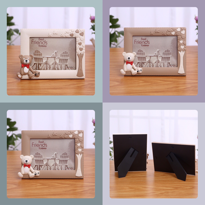 相框画 浩涛相框HT-TF1121小熊7寸横版（2色）