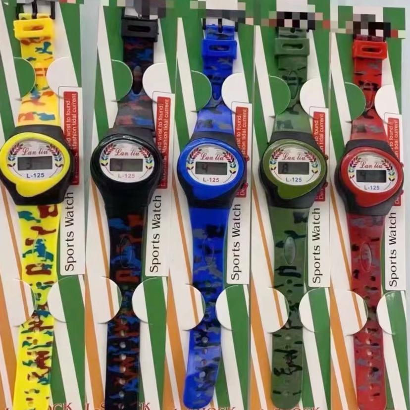 儿童手表男孩女孩防摔电子表男童女童中小学生男女生潮流手表