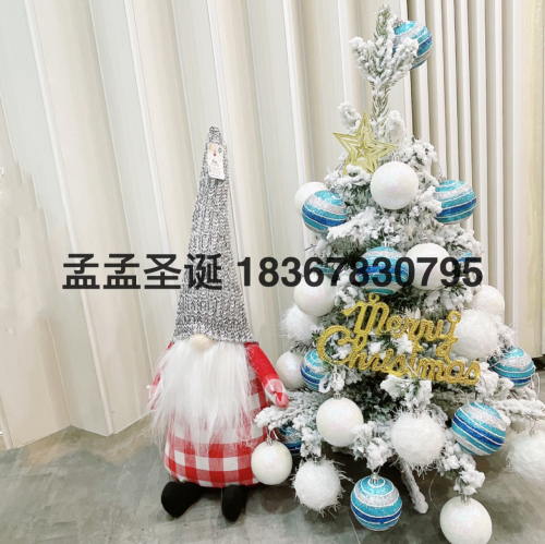 Factory Direct Sales Cistmas Tree Cistmas Pendant Cistmas Ball Blue and White Color 