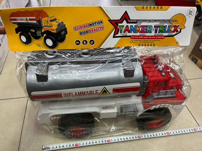 新款大型油罐车PVC卡头袋包装