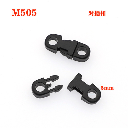 plastic buckle small buckle adjustment buckle resin jewelry accessories buckle black size 5mm